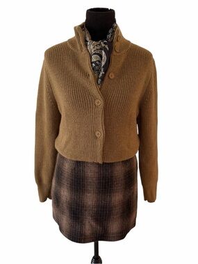 Vintage 80s Plaid Mini